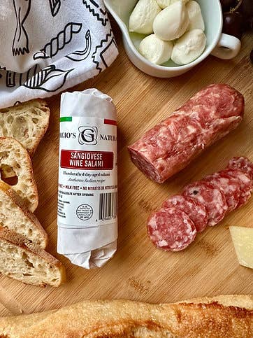 Sangiovese Wine Salami