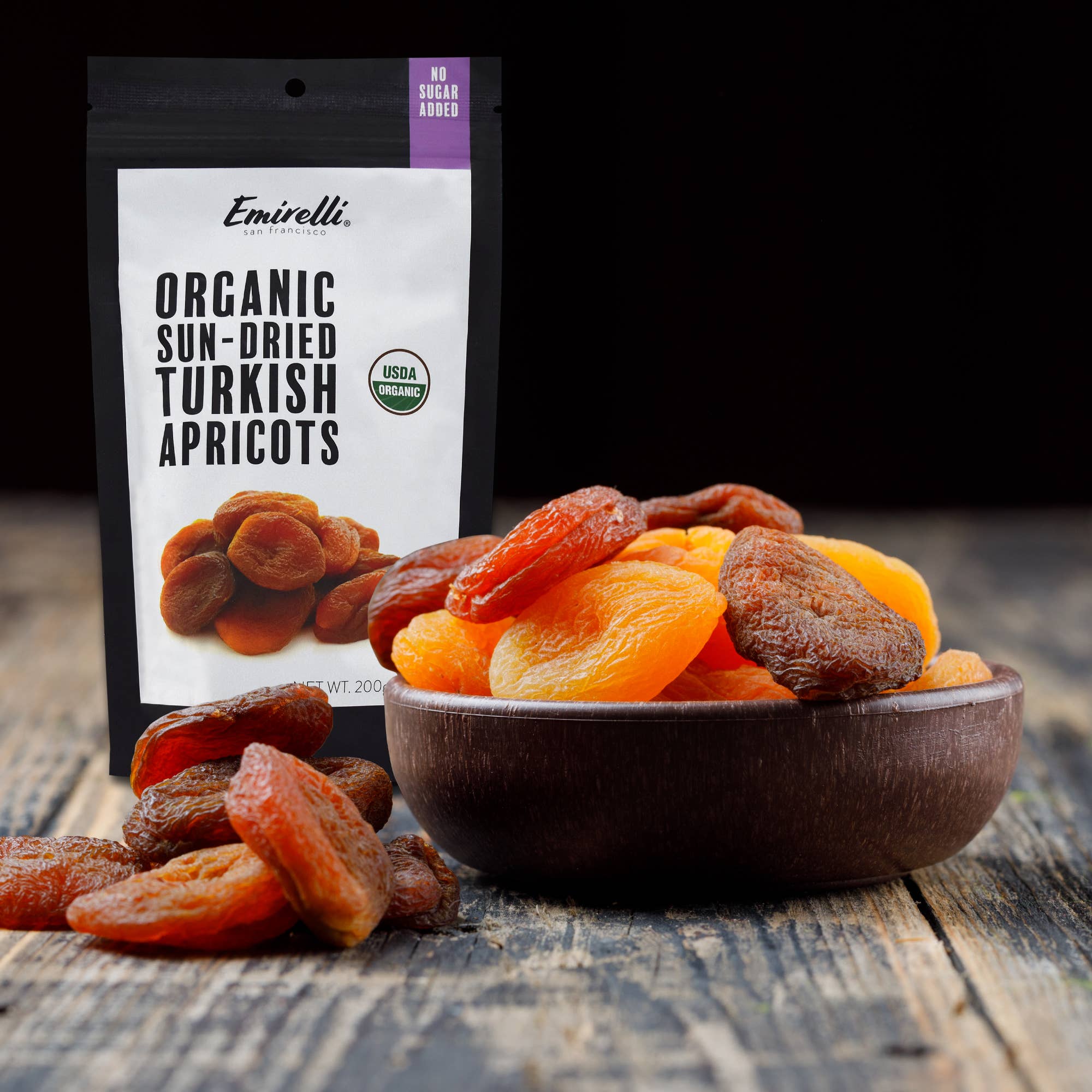 Emirelli Organic Sun-Dried Turkish Apricots