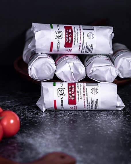 Sangiovese Wine Salami