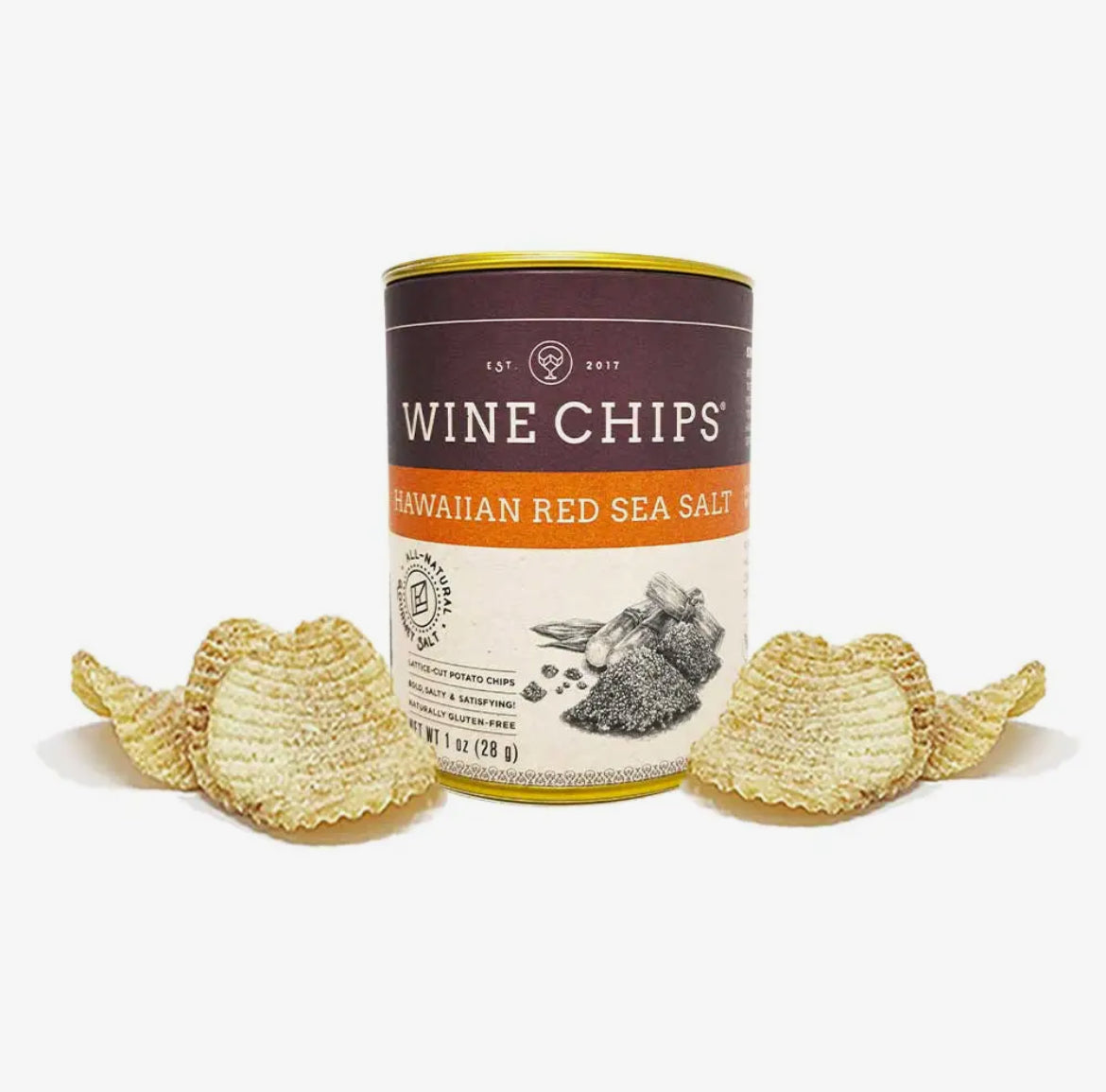 Wine Chips | Hawaiian Red Sea Salt