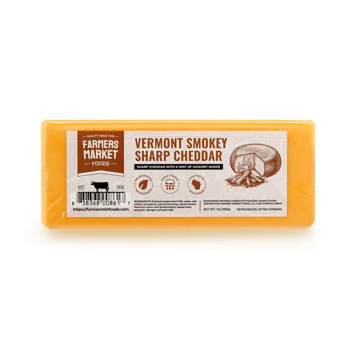 Smokey Sharp Cheddar (Charcuterie Ready)