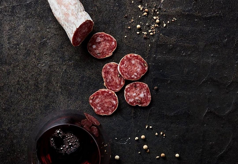 Sangiovese Wine Salami