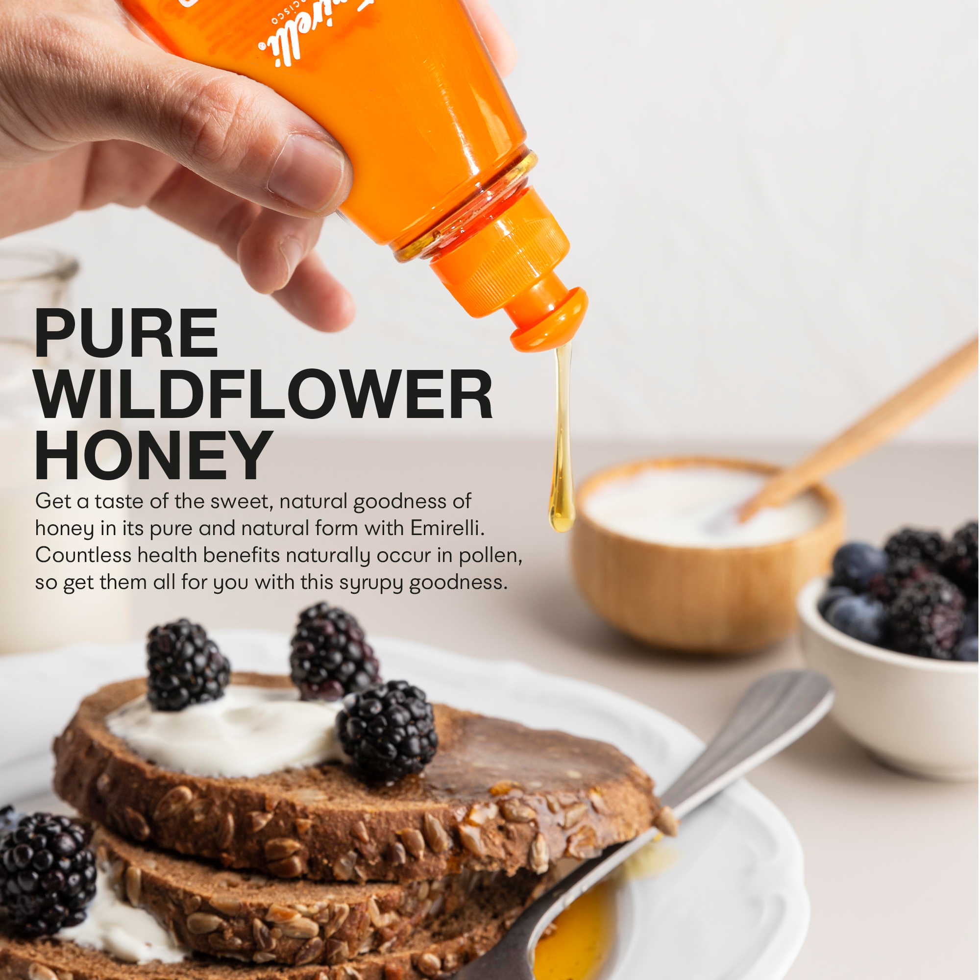 Emirelli | Squeezable Wildflower Honey