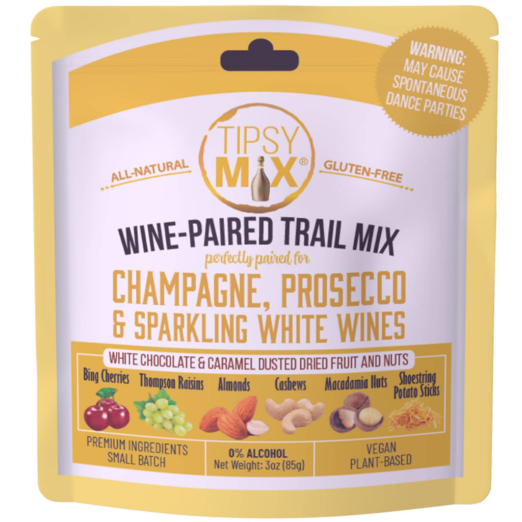 01. Wine-Paired Trail Mix - Champagne & Sparkling White Wine