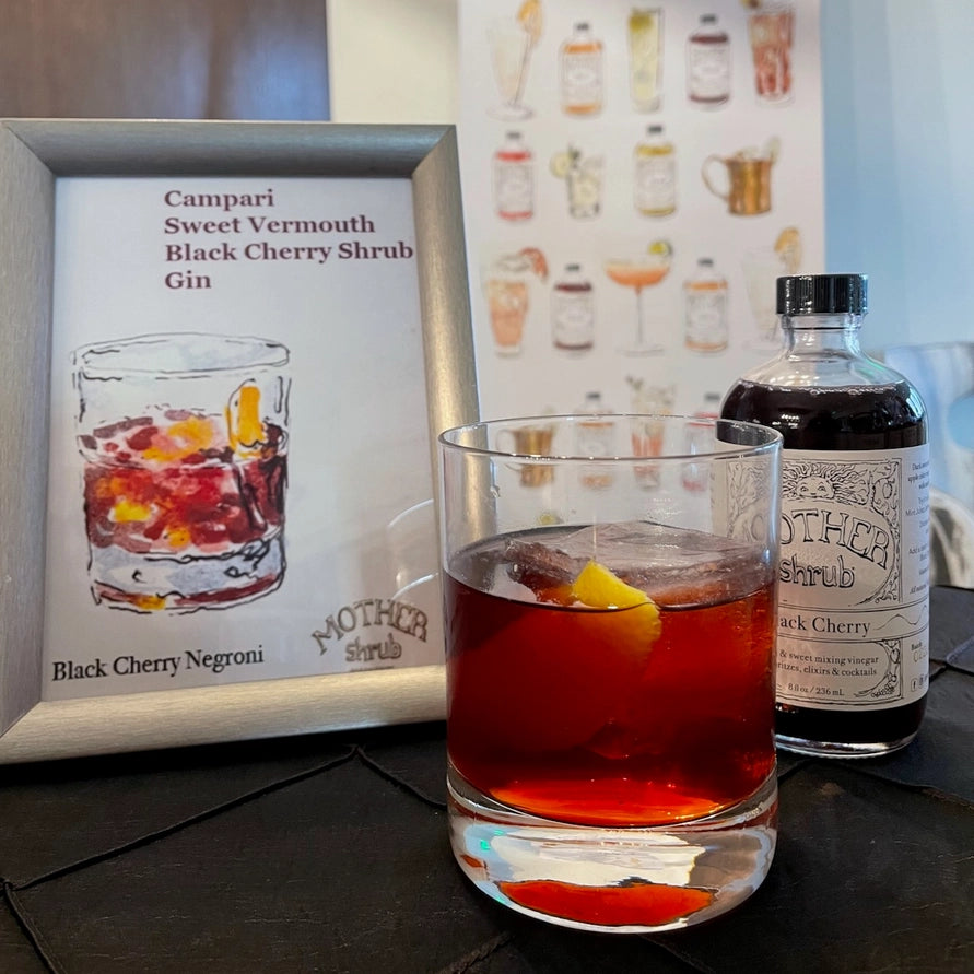 Black Cherry Drinking Vinegar